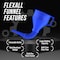 Flexall Funnel Short Flexible Funnel with Hose, safely with fluids ranging in temperature from -31DegF to 221DegF TEC-FUNN-SB - alternate 6